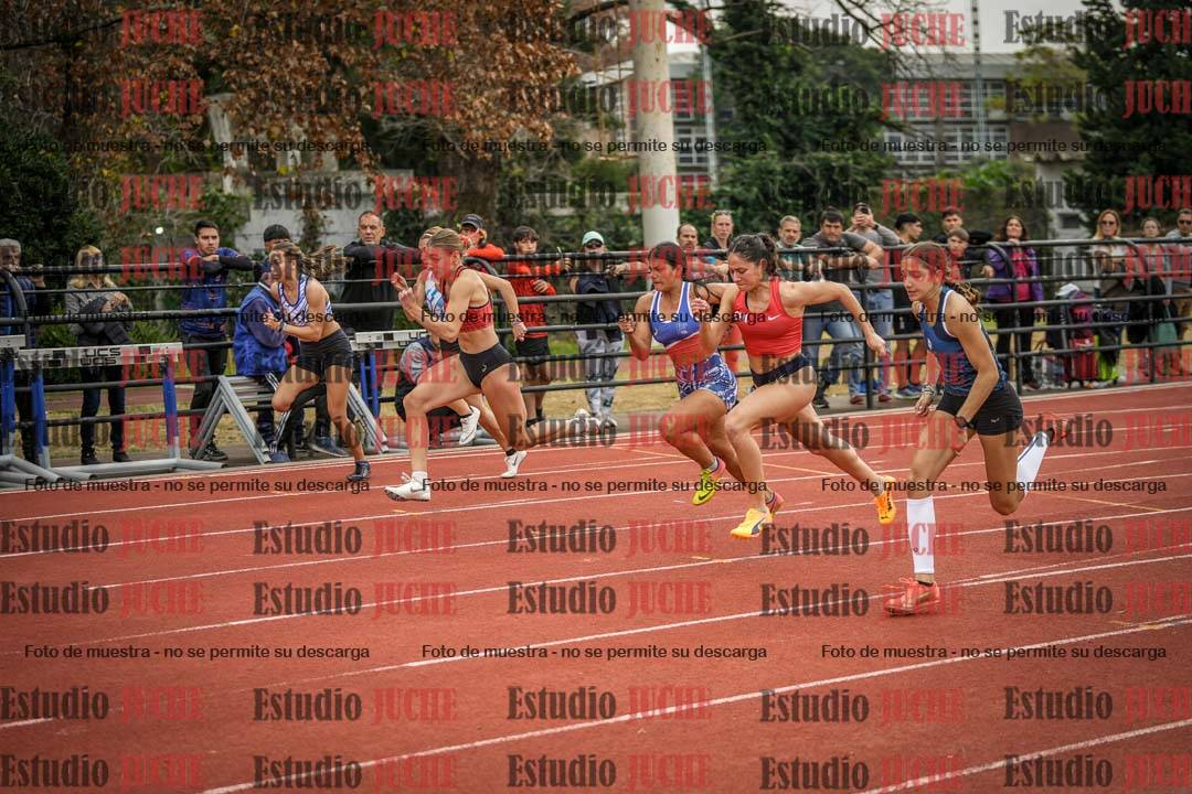 Fotos de los 100 m llanos de mujeres - FINAL