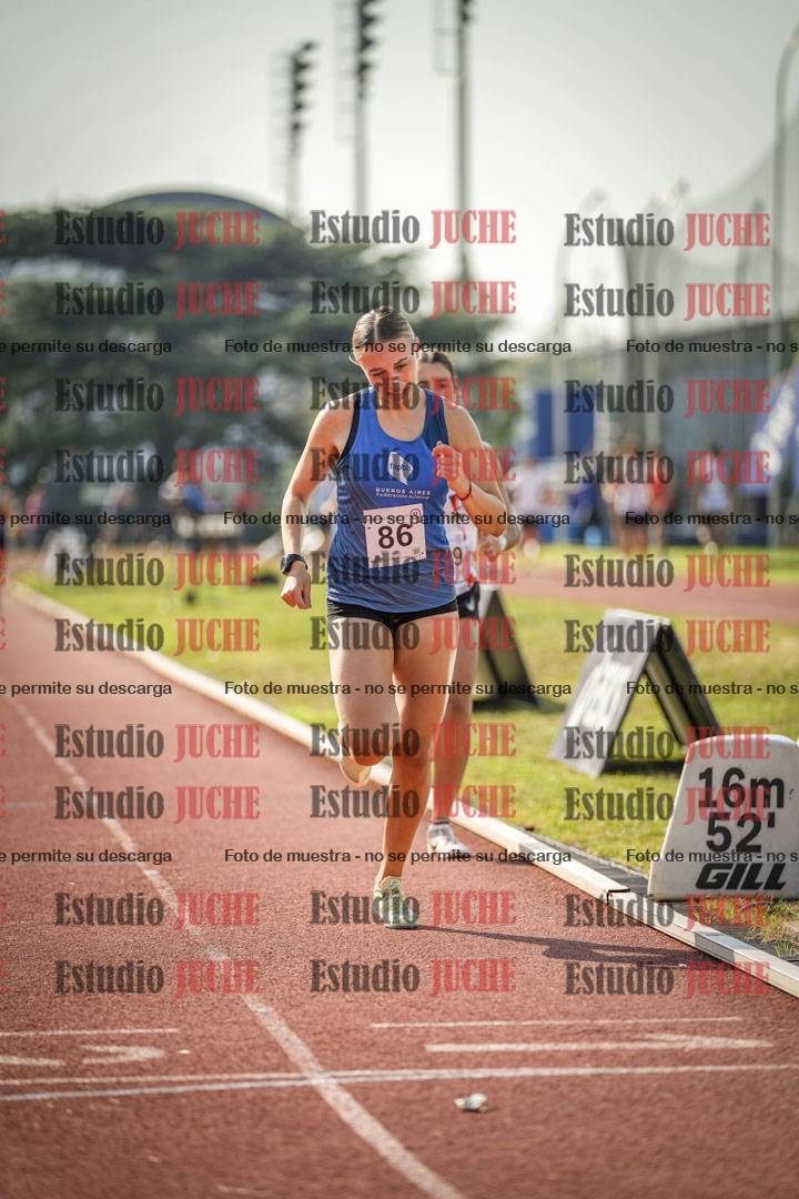Fotos de los 800 m llanos de mujeres - heptatlón 7