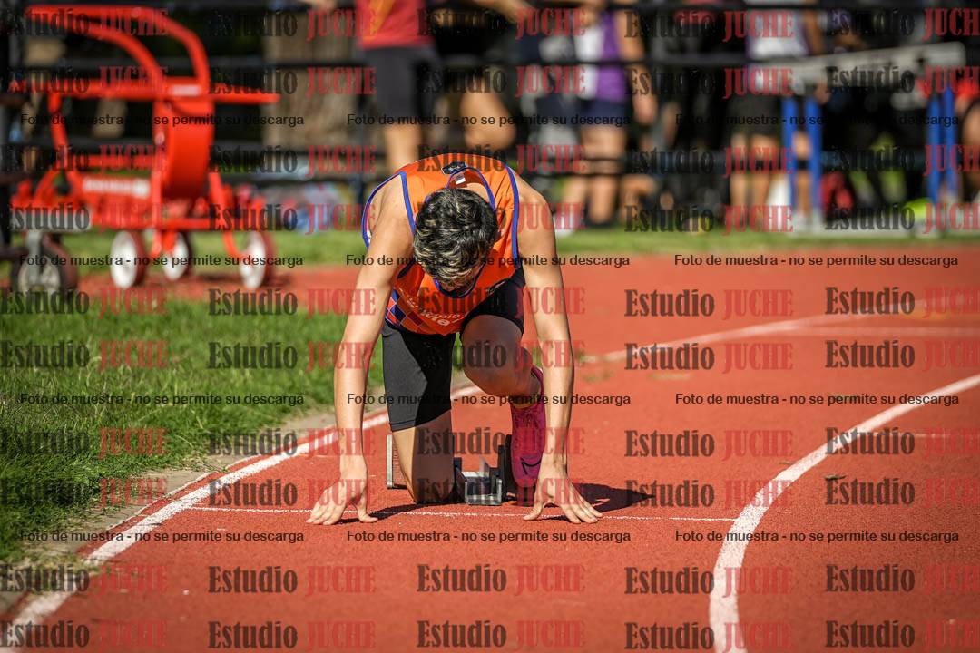 Fotos de los 200 m llanos de varones
