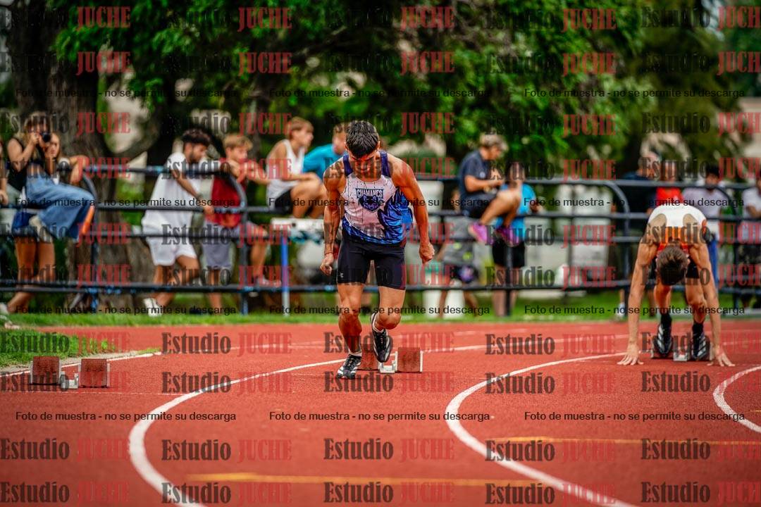 Fotos de los 200 m de varones