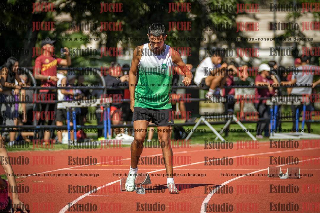 Fotos de los 200 m llanos de varones