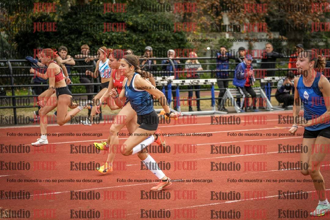 Fotos de los 100 m llanos de mujeres - FINAL