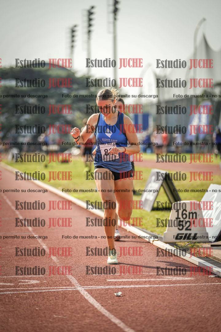 Fotos de los 800 m llanos de mujeres - heptatlón 7