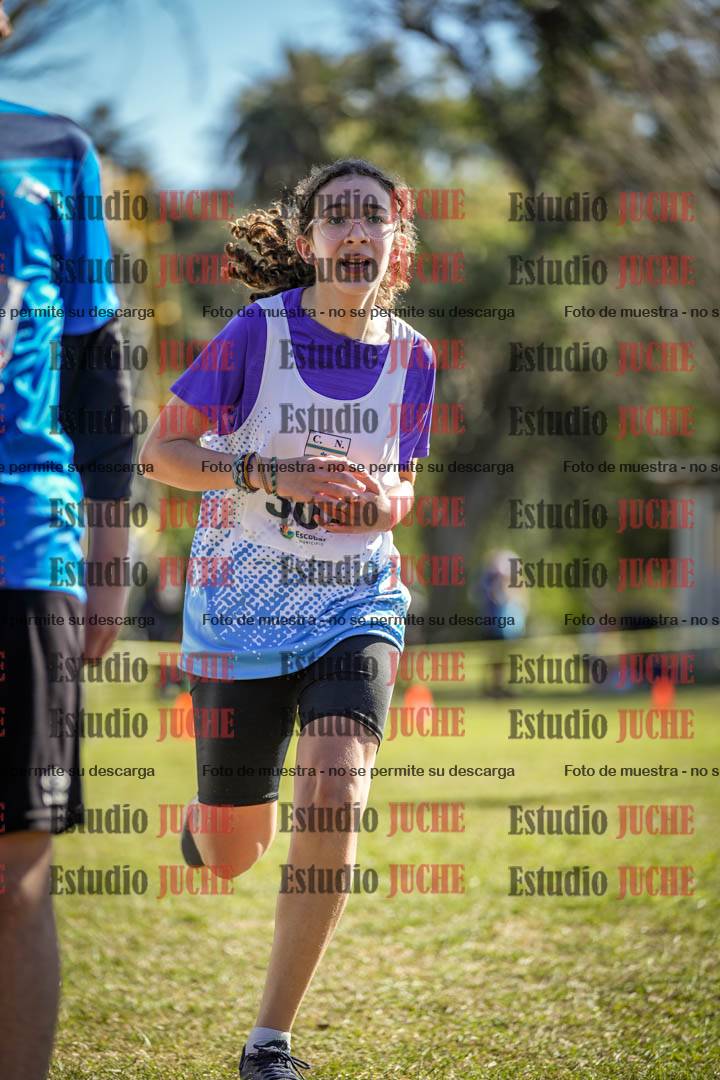 Fotos de la llegada del cross de 1500 m