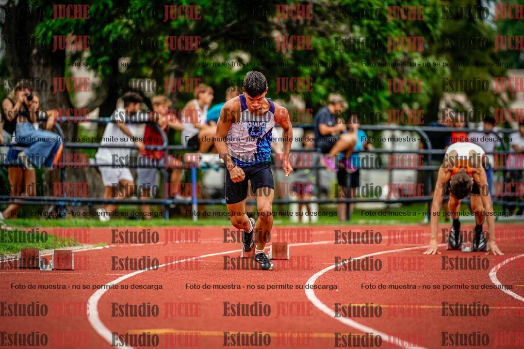 Fotos de los 200 m de varones