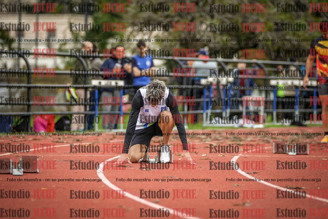 Fotos de los 200 m llanos de varones