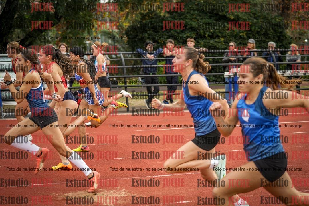 Fotos de los 100 m llanos de mujeres - FINAL