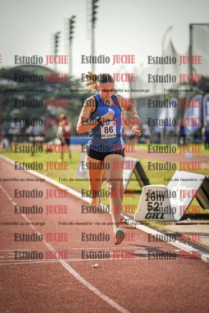 Fotos de los 800 m llanos de mujeres - heptatlón 7