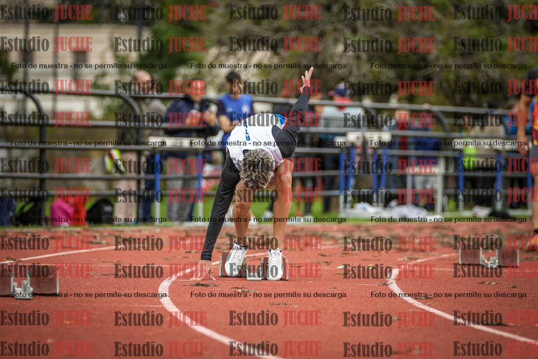 Fotos de los 200 m llanos de varones