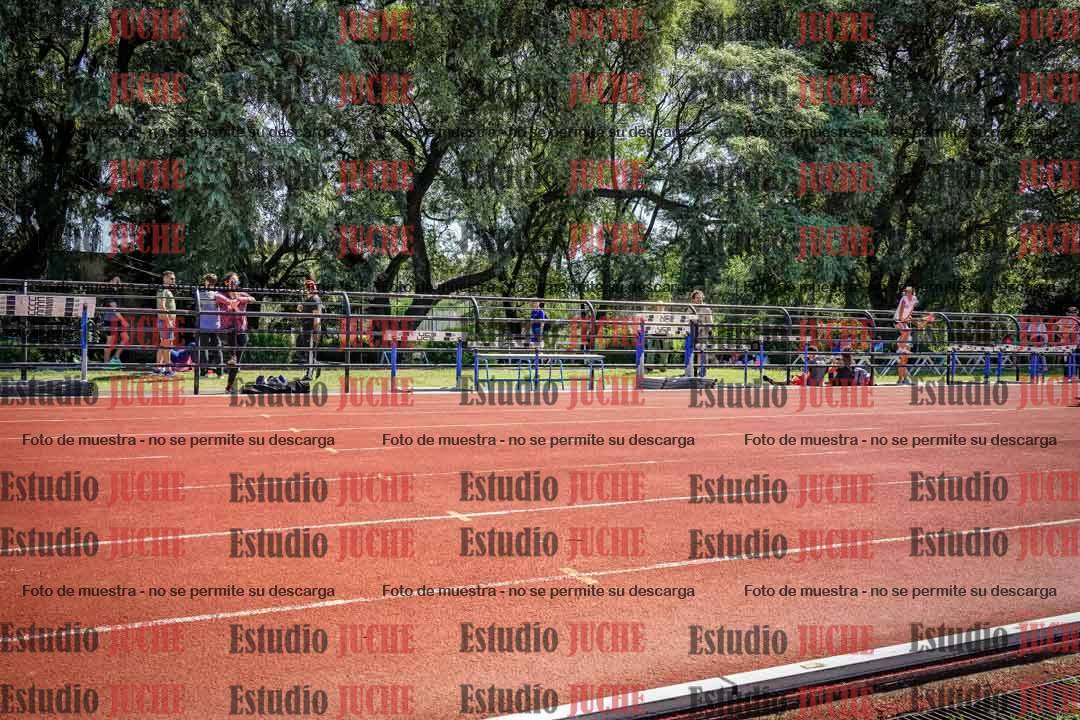 Fotos de los 100 m llanos de varones