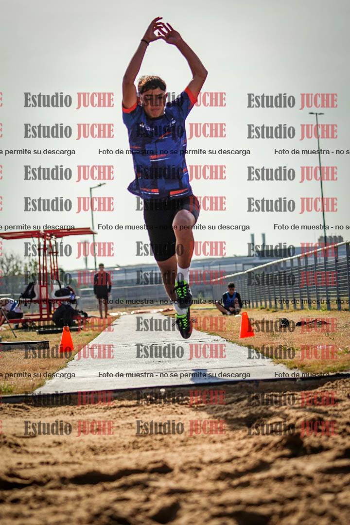 Fotos del salto triple de varones