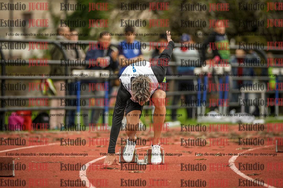 Fotos de los 200 m llanos de varones