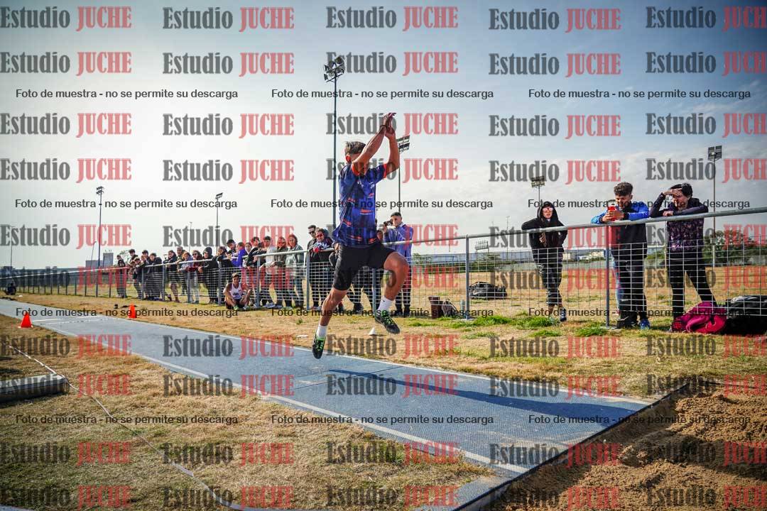 Fotos del salto triple de varones