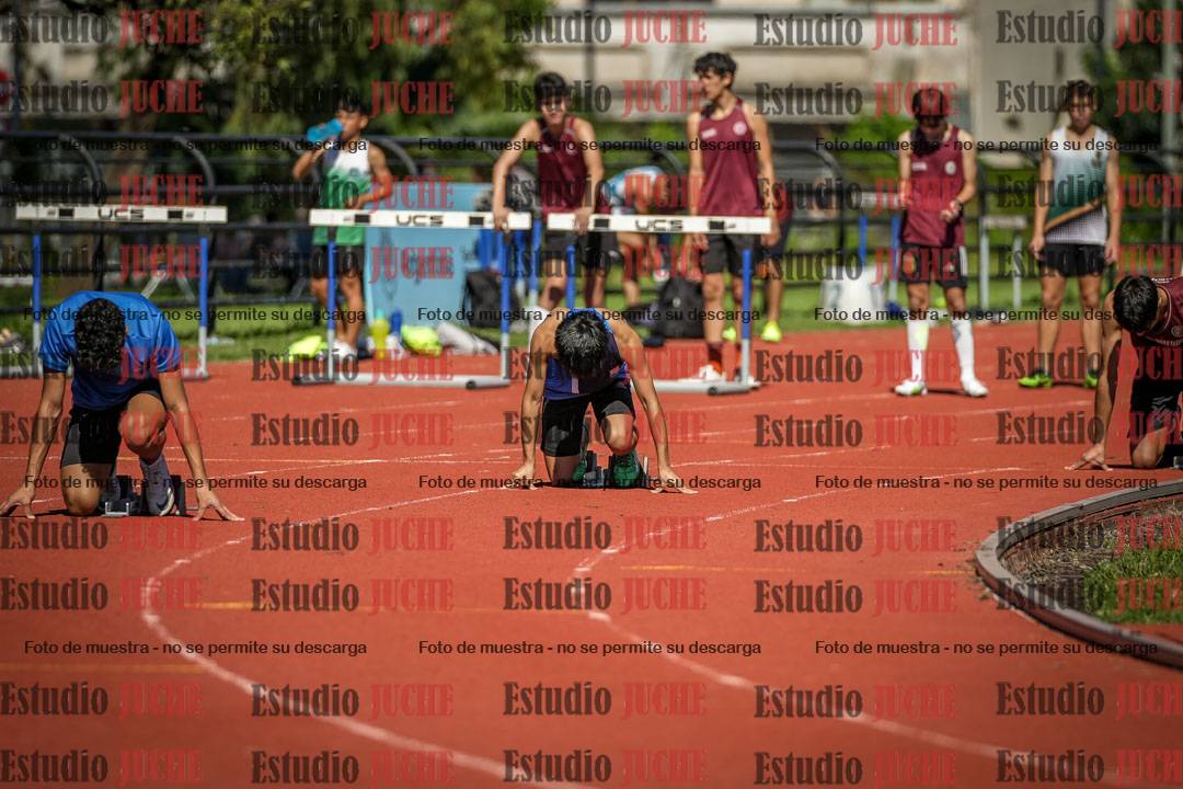 Fotos de los 200 m llanos de varones