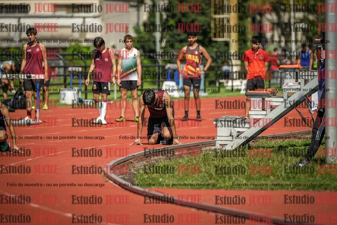 Fotos de los 200 m llanos de varones