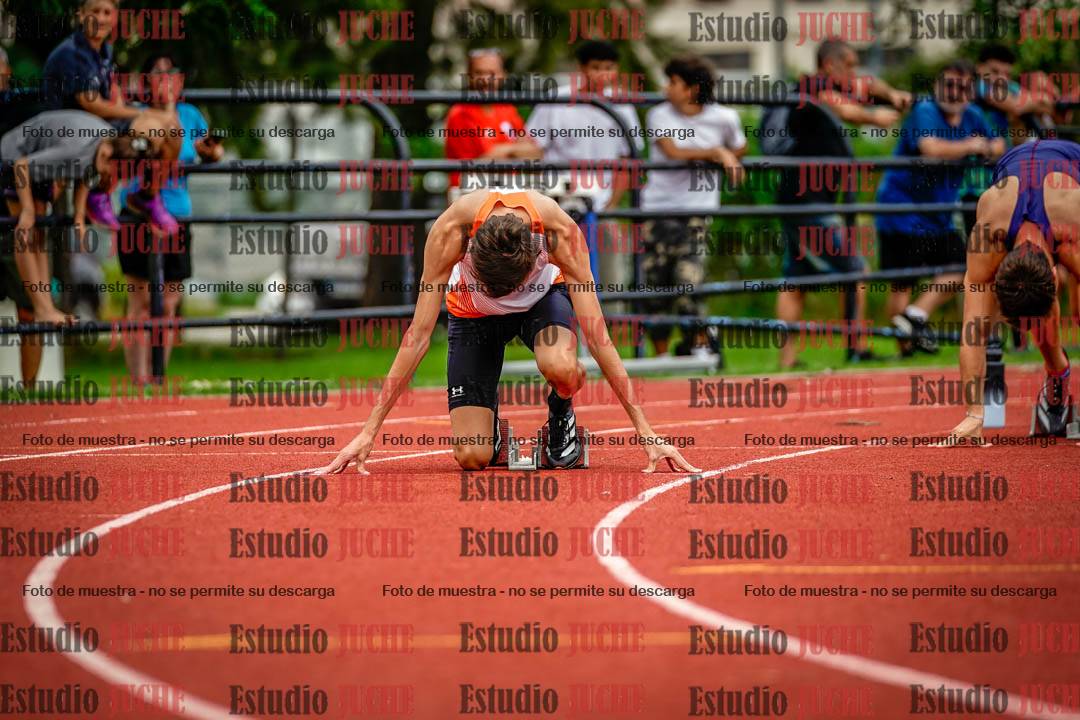 Fotos de los 200 m de varones