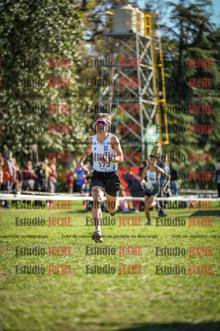 Fotos de la llegada del cross de 2000 m