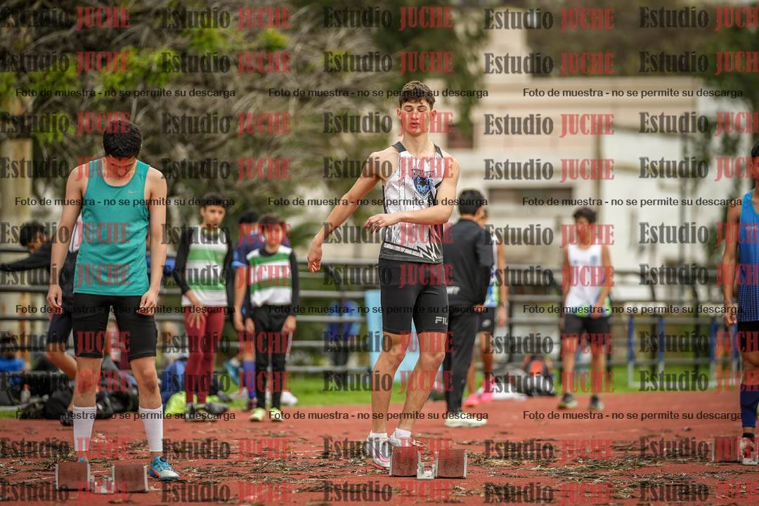 Fotos de los 200 m llanos de varones