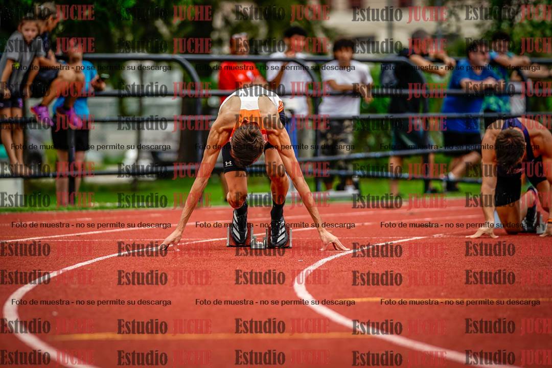Fotos de los 200 m de varones