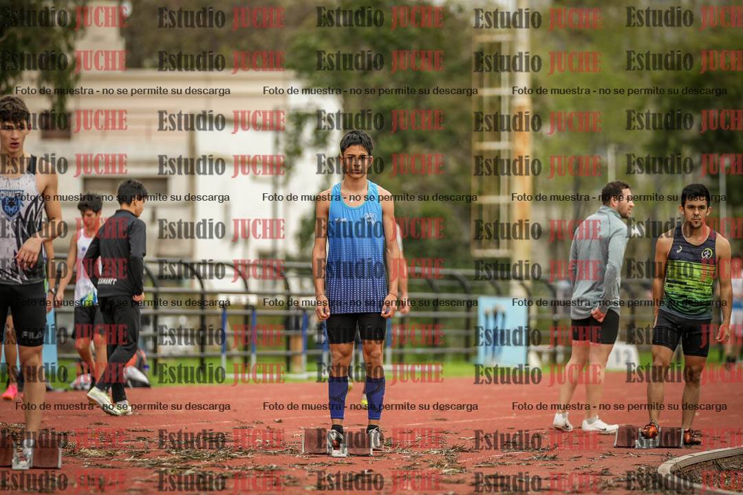 Fotos de los 200 m llanos de varones