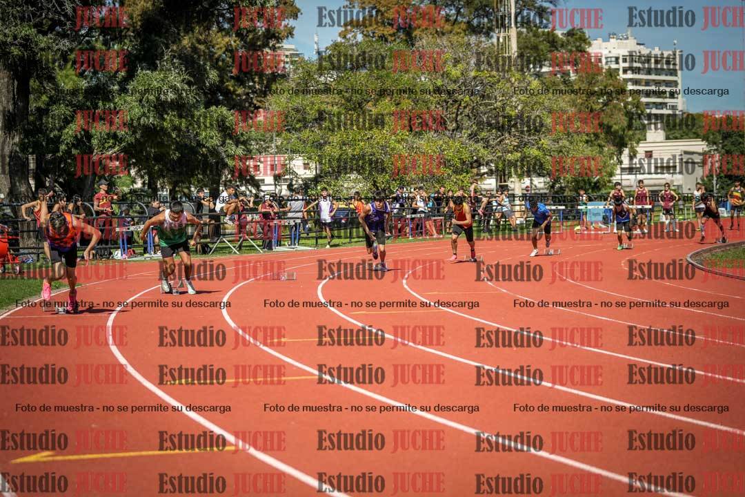 Fotos de los 200 m llanos de varones