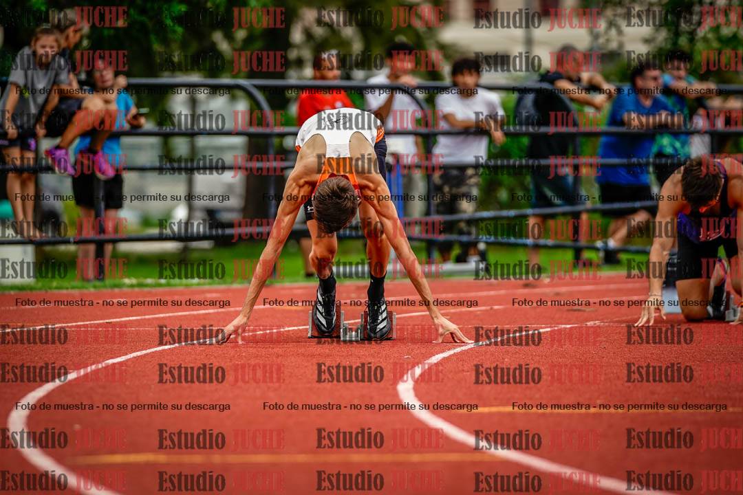 Fotos de los 200 m de varones