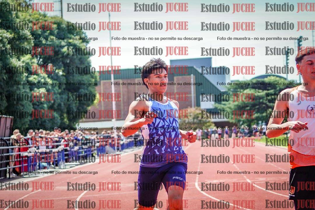 Fotos de los 100 m de varones
