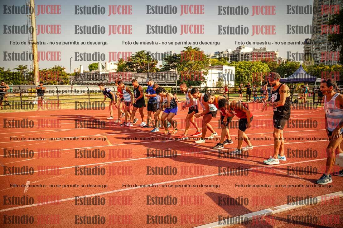 Fotos de los 1500 m llanos de varones