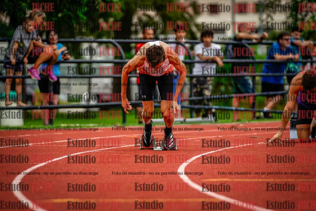 Fotos de los 200 m de varones