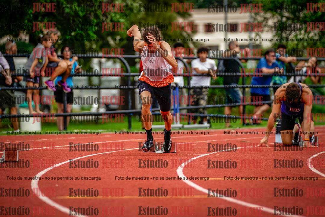 Fotos de los 200 m de varones