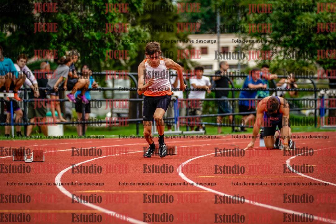 Fotos de los 200 m de varones