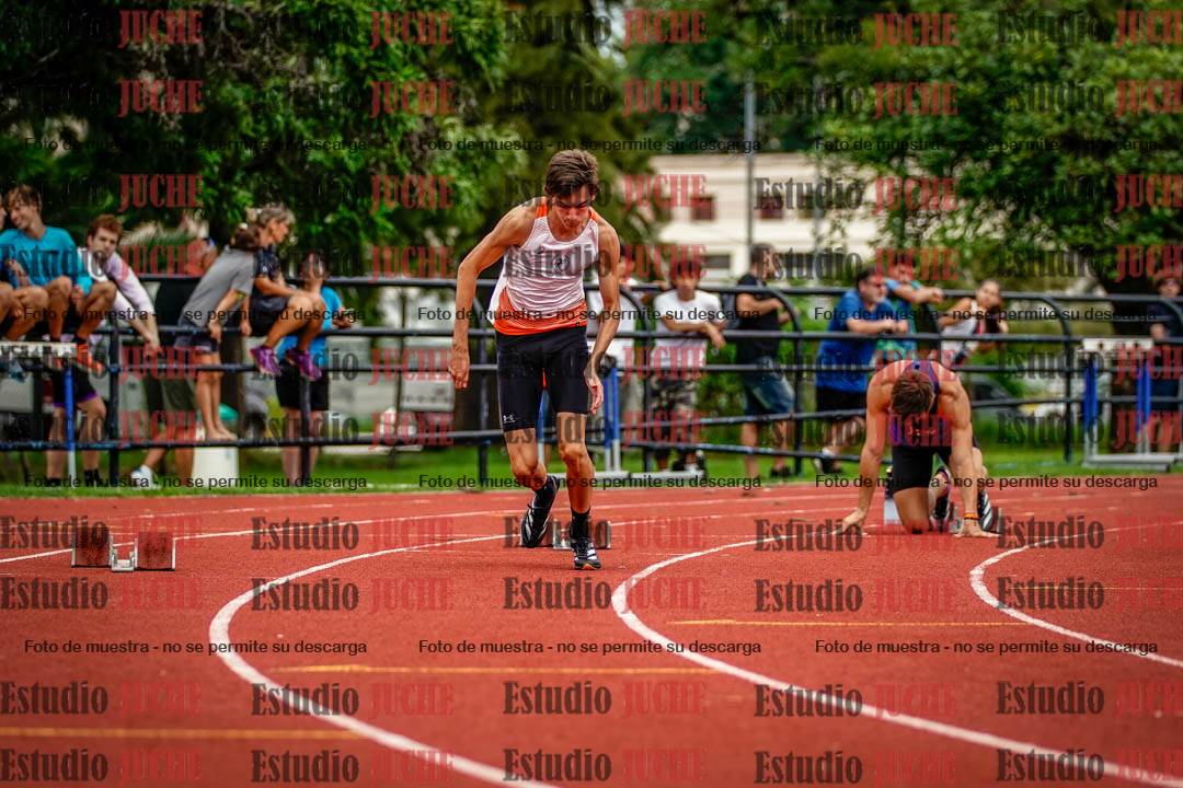 Fotos de los 200 m de varones