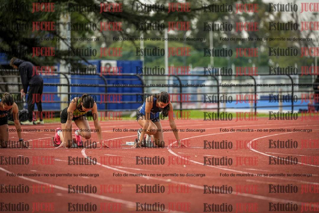 Fotos de los 100 m llanos de mujeres - FINAL