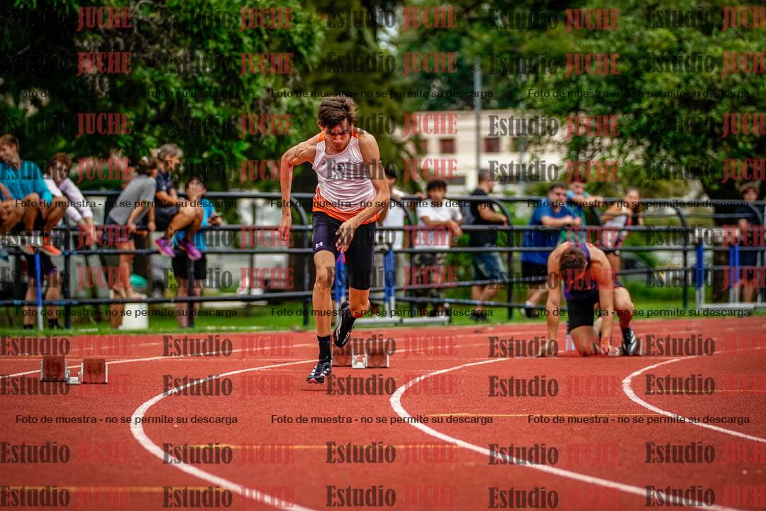 Fotos de los 200 m de varones