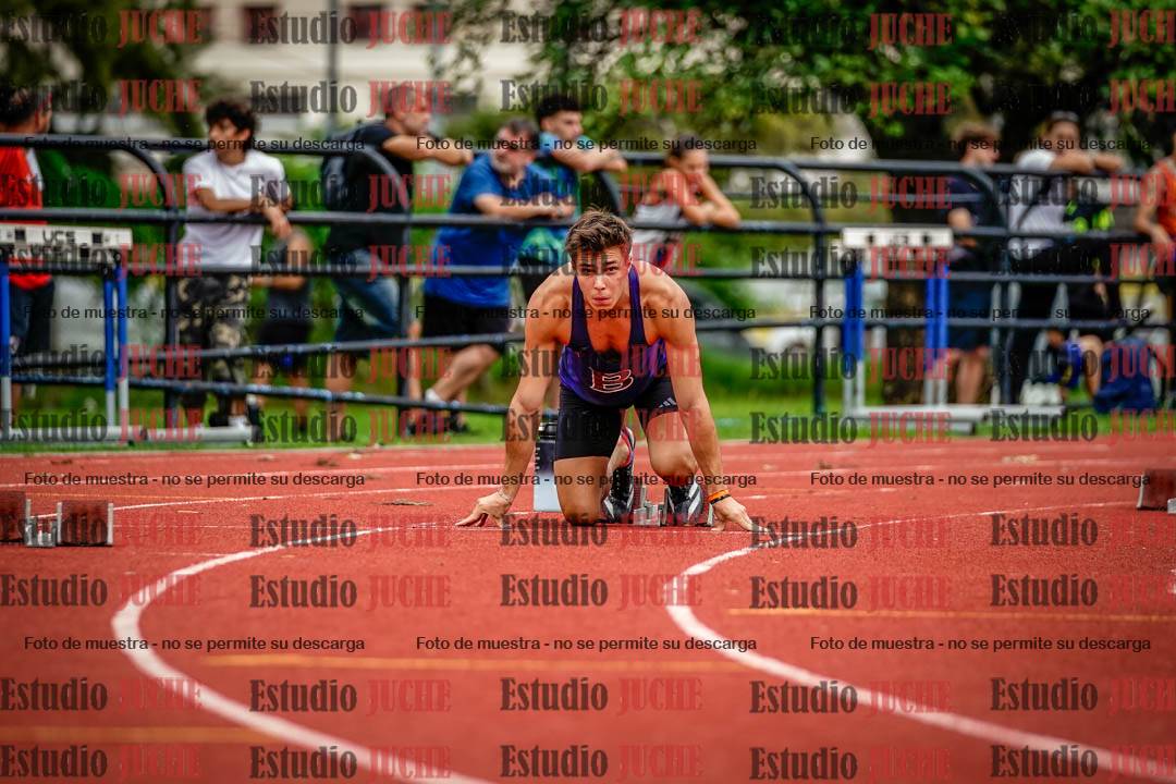 Fotos de los 200 m de varones