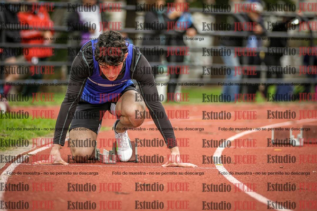 Fotos de los 200 m llanos de varones