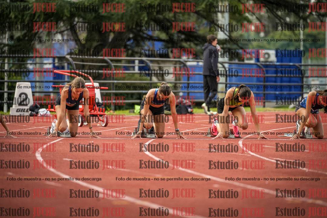 Fotos de los 100 m llanos de mujeres - FINAL