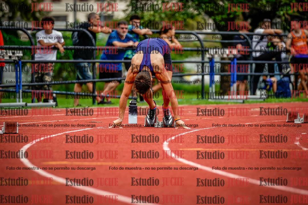Fotos de los 200 m de varones