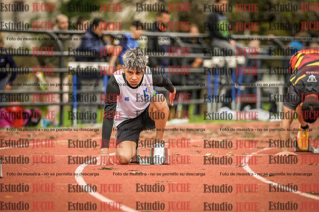 Fotos de los 200 m llanos de varones