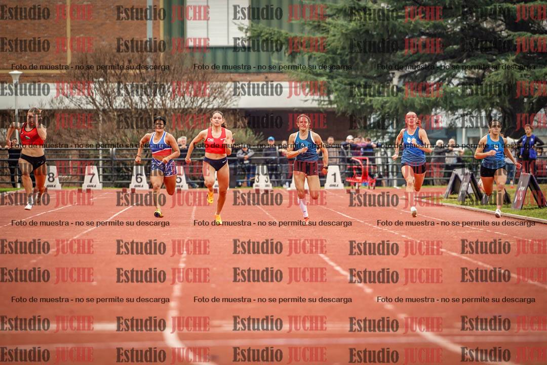 Fotos de los 100 m llanos de mujeres - FINAL