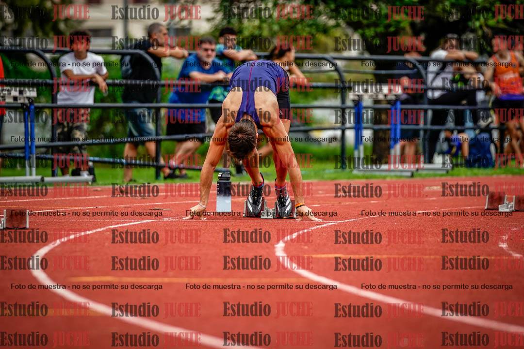 Fotos de los 200 m de varones