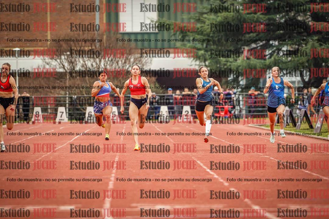 Fotos de los 100 m llanos de mujeres - FINAL