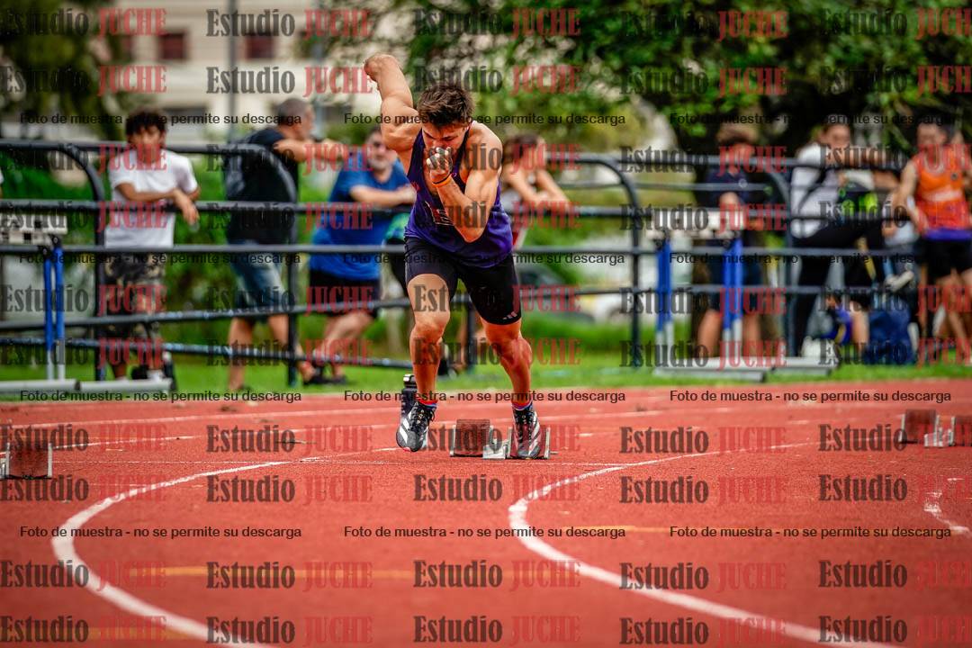 Fotos de los 200 m de varones