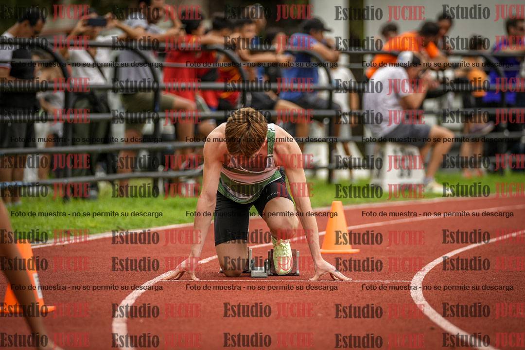 Fotos de los 400 m llanos de varones