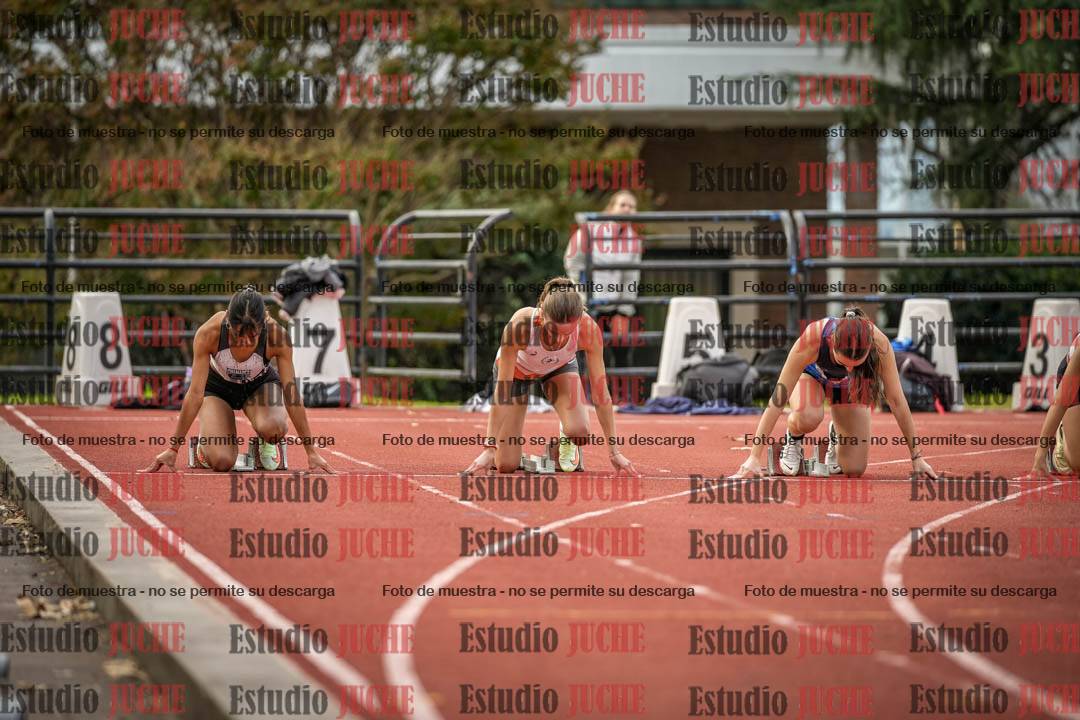 Fotos de los 100 m llanos de mujeres - FINAL
