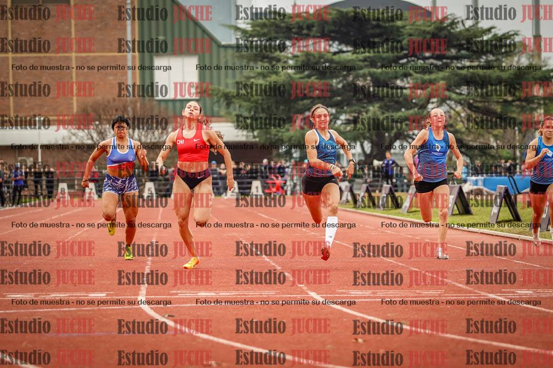 Fotos de los 100 m llanos de mujeres - FINAL