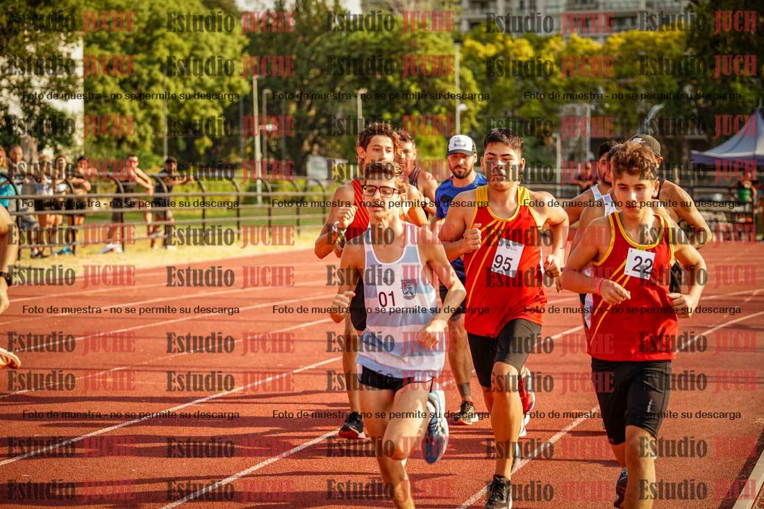 Fotos de los 1500 m llanos de varones