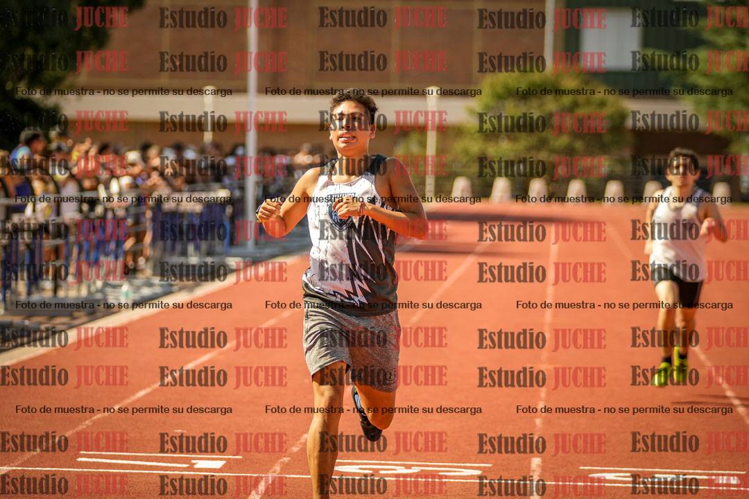 Fotos de los 400 m llanos de varones