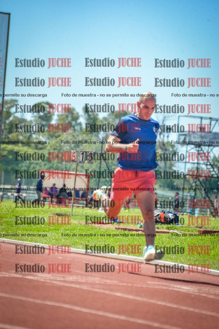 Fotos de los 100 m llanos de varones