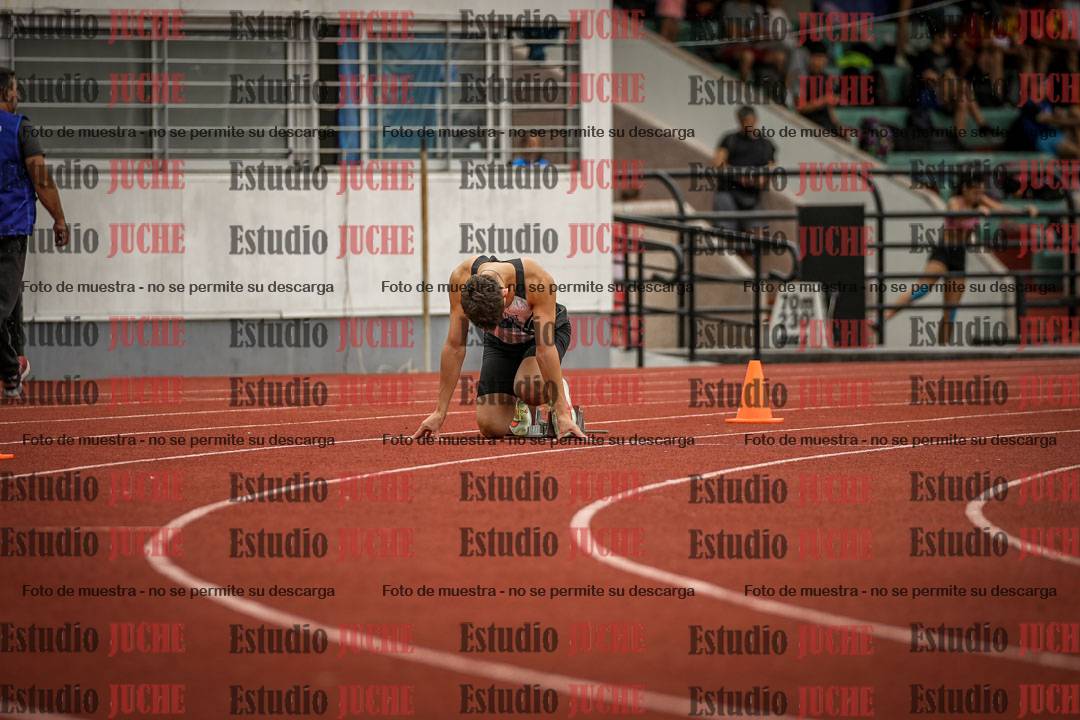 Fotos de los 400 m llanos de varones